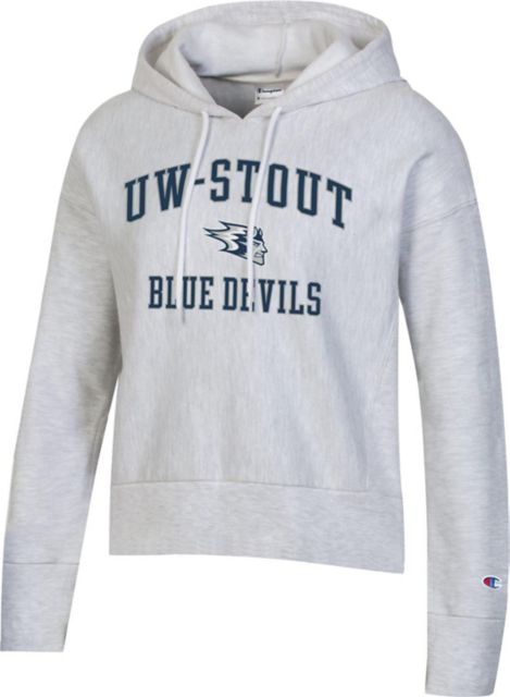 University of Wisconsin - Stout Women's Reverse Weave Hood - ONLINE ONLY