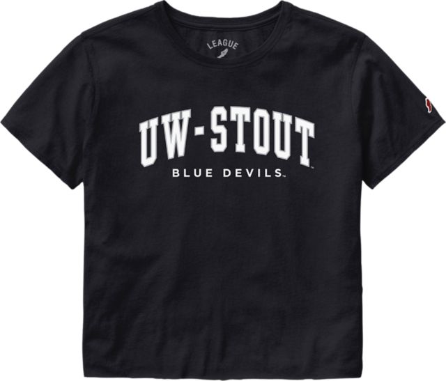 University of Wisconsin - Stout Women's Cropped Short Sleeve T-Shirt