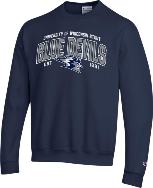 University of Wisconsin - Stout Blue Devils Crewneck