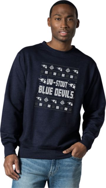 University of Wisconsin - Stout Blue Devils Crewneck Sweatshirt
