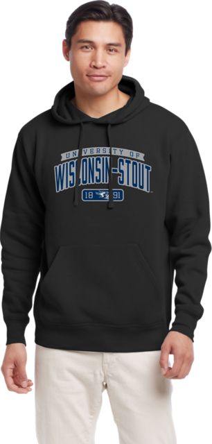University of Wisconsin - Stout Blue Devils Peace Hooded Sweatshirt