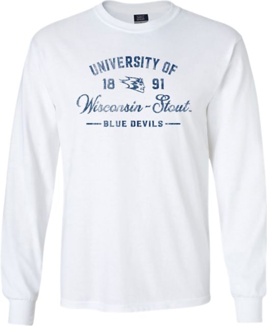 University of Wisconsin - Stout Blue Devils Long Sleeve T-Shirt