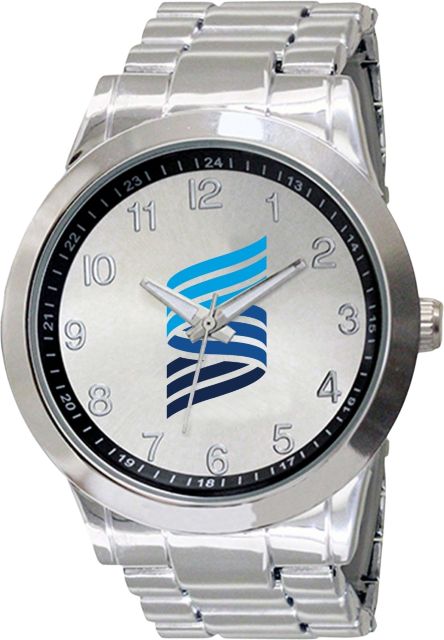 University of Wisconsin - Stout 44mm Men's Stainless Steel Watch