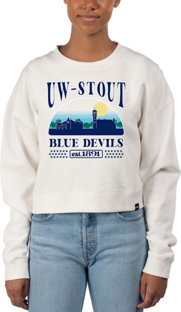 University of Wisconsin - Stout Women's Cropped Crewneck