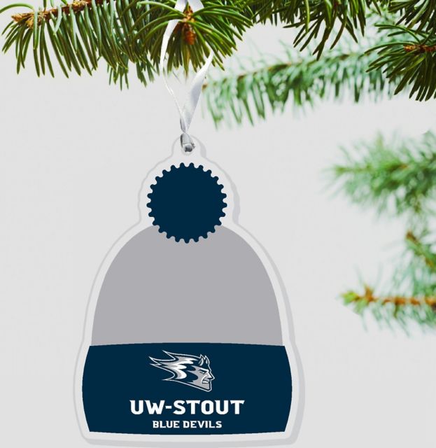 University of Wisconsin - Stout Blue Devils Ornament