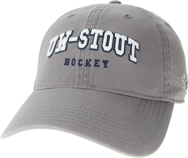 University of Wisconsin - Stout Hockey Relaxed Twill Adjustable Hat