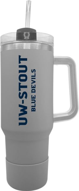 University of Wisconsin - Stout 40 oz. Straw Tumbler