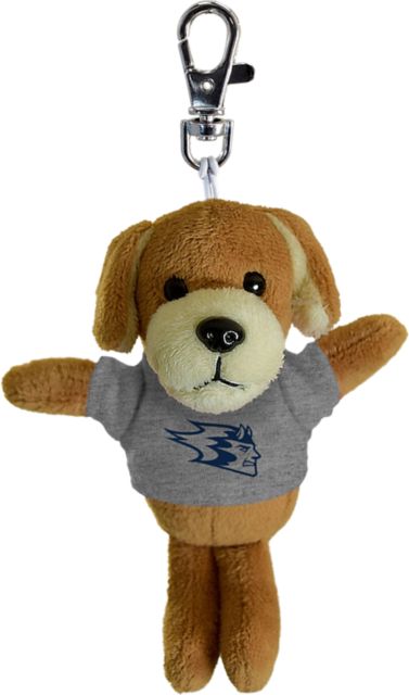 University of Wisconsin - Stout Plush Keychain