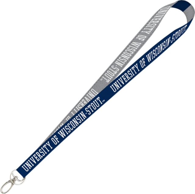 University of Wisconsin - Stout 3/4" Lanyard