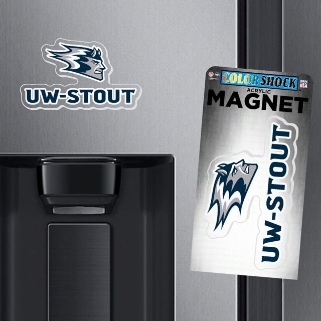 University of Wisconsin - Stout Blue Devils 7" Magnet