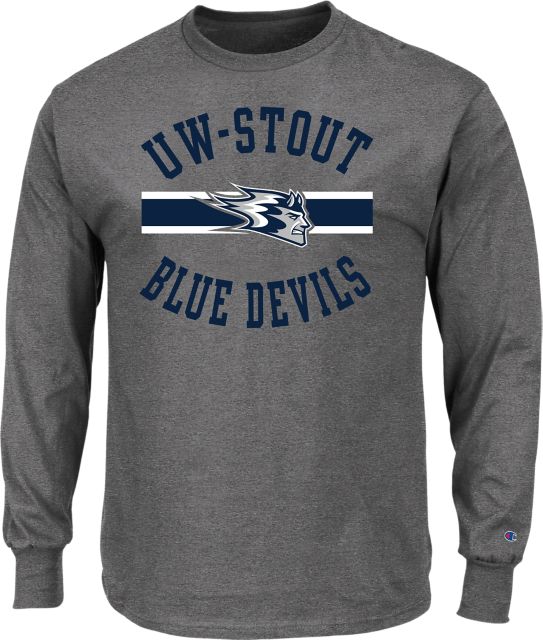 University of Wisconsin - Stout Blue Devils Long Sleeve T-Shirt