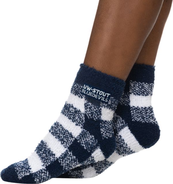 University of Wisconsin - Stout Buffalo Check Socks