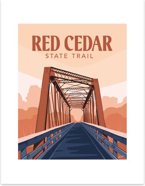 University of Wisconsin - Stout 8x10 Print