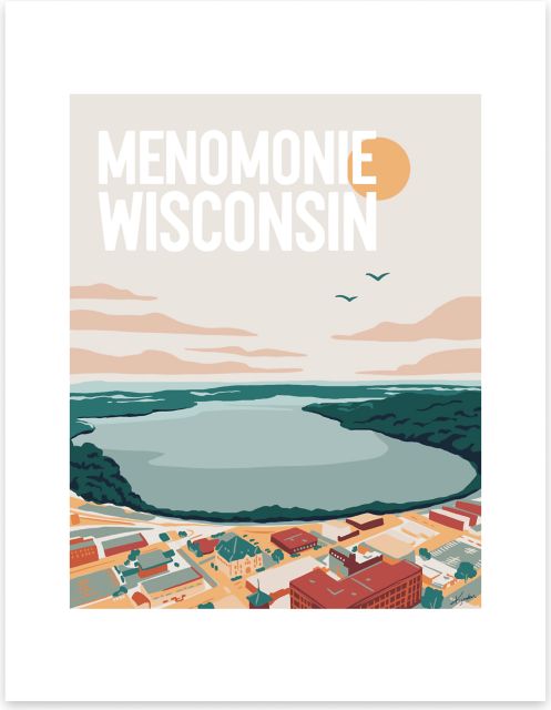 University of Wisconsin - Stout 8x10 Print