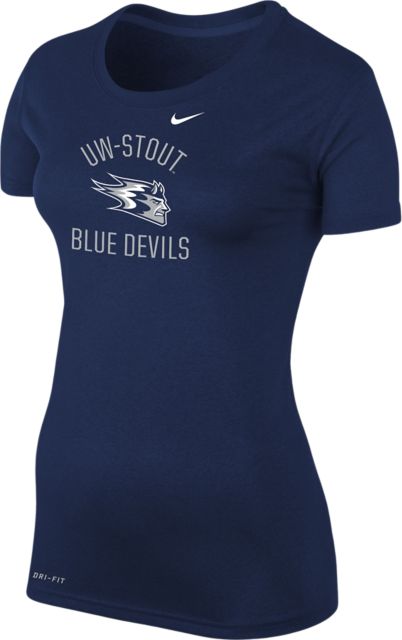 University of Wisconsin - Stout Blue Devils Women's Athletic Dri-Fit Short Sleeve T-Shirt