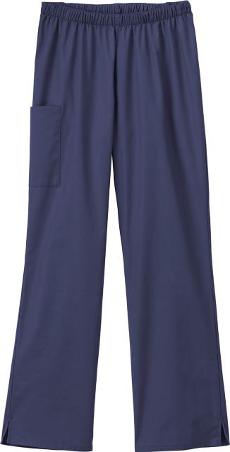 Ladies Two Pocket Scrub Pant Navy XS