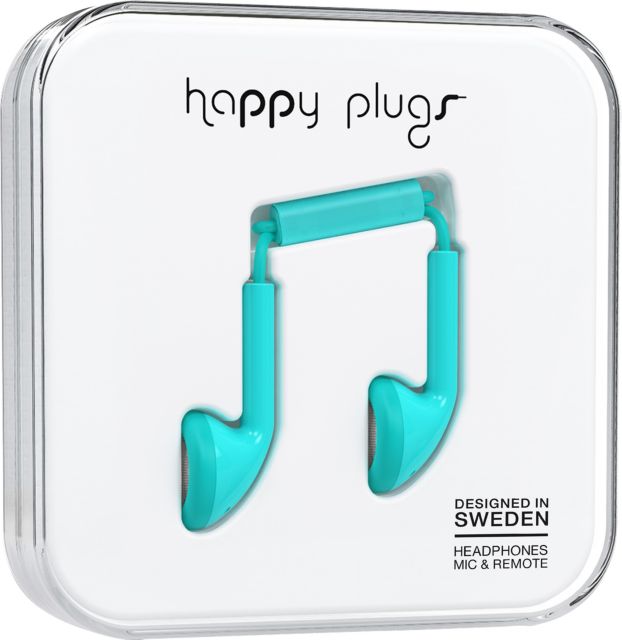 Happy Plugs Earbuds Turquoise