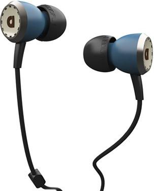 AudioFly Earbuds with Mic - Blue