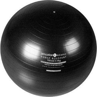 Zenzation 26in Exercise Ball Black - ONLINE ONLY: Quinebaug Valley