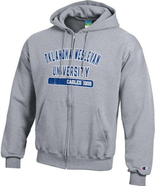 Oklahoma Wesleyan University Eagles Full-Zip Hooded Sweatshirt