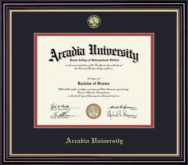 Arcadia University Bookstore 11'' x 14'' Prestige Diploma Frame