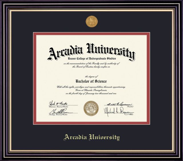 Arcadia University Bookstore 11'' x 14'' Prestige Diploma Frame