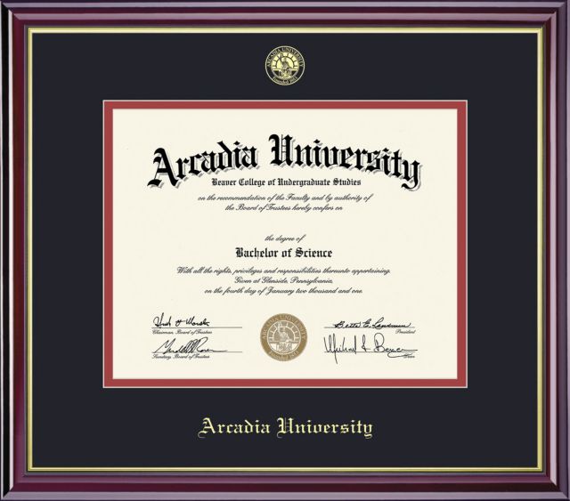 Arcadia University Bookstore 11'' x 14'' Windsor Diploma Frame