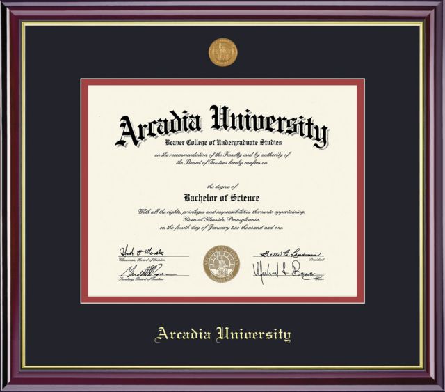 Arcadia University Bookstore 11'' x 14'' Windsor Diploma Frame