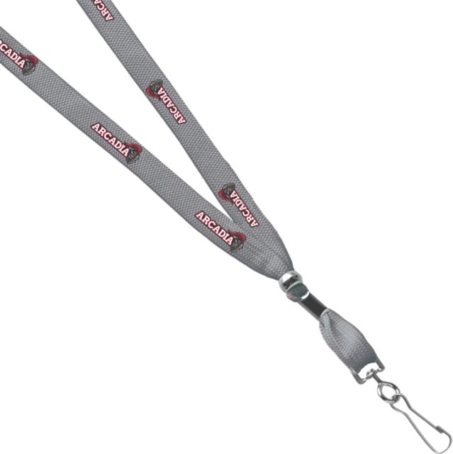 Arcadia University Bookstore Scarlet Knights 3/8'' Swivel Hook Lanyard