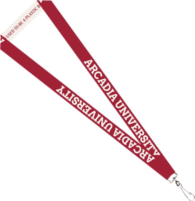 Arcadia University Bookstore Recycled Lanyard
