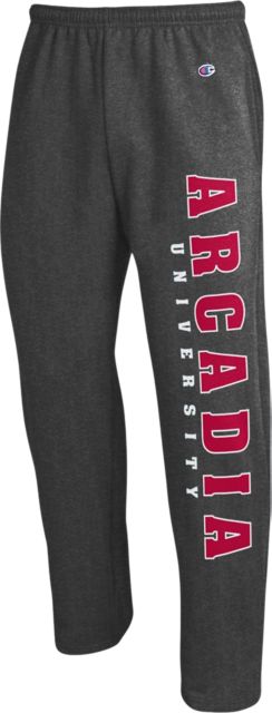 Arcadia University Bookstore Open Bottom Sweatpants