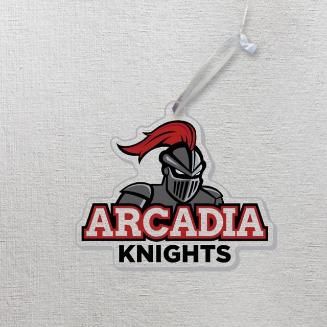Arcadia University Bookstore Scarlet Knights 3" x 4" Ornament