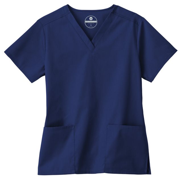 Ladies 2 Pocket Scrub Top