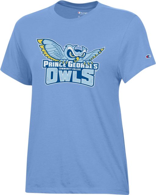 Prince George's Community College Women's Owls Short Sleeve T-Shirt