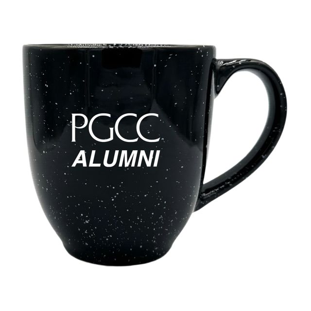 Prince George's Community College Alumni 16 oz. Laser Engraved Bistro Mug