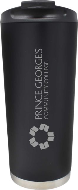 Prince George's Community College 16 oz. Vacuum Tumbler