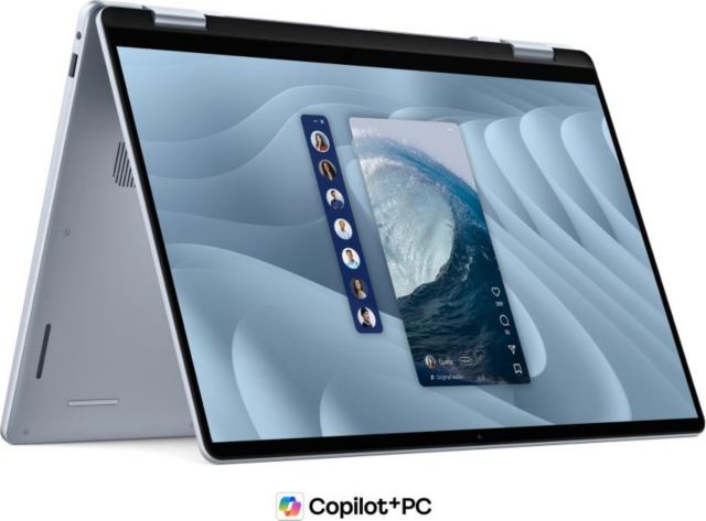 Dell 16 Plus 2-in-1, CU7-256V/16/1TB, Ice Blue, 6in 16:10 2K, 4 Year ProSupport Onsite Service + Accidental Damage