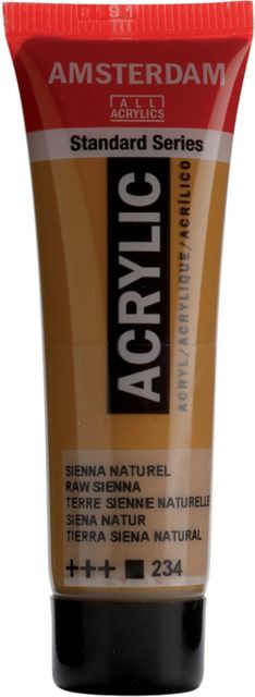 AMSTERDAM ACRYLIC COLOR STANDARD 20ML RAW SIENNA