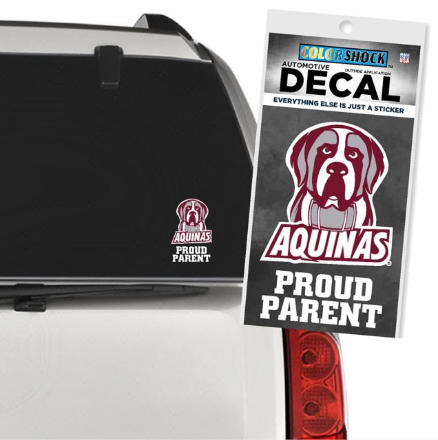 Aquinas College Saints Proud Parent Decal
