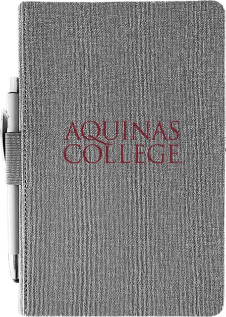 Aquinas College Saints Journal with Pen