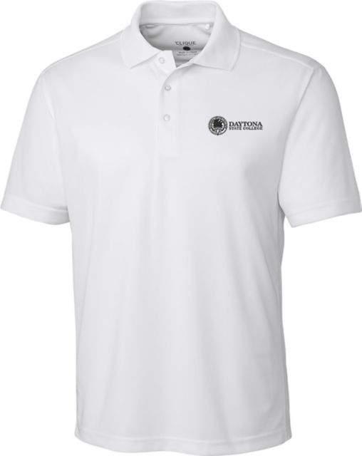 Pro Shop Collegiate Short-Sleeve Polo Shirt with Embroidered Logo in Official School Colors