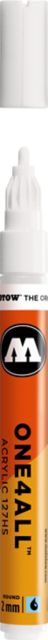 2mm Signal White, MOLOTOW ONE4ALL Acrylic Paint Marker