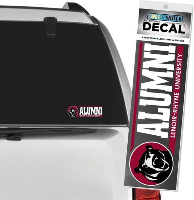 Lenoir-Rhyne University Bears Alumni Decal