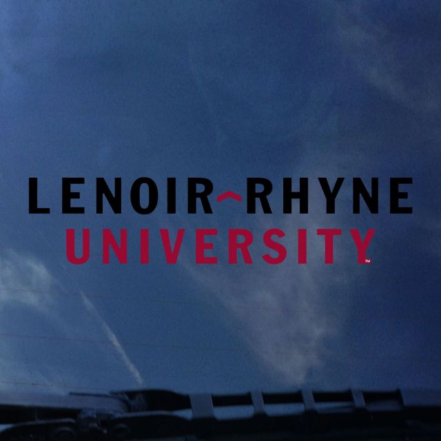 Lenoir-Rhyne University Decal Alternate