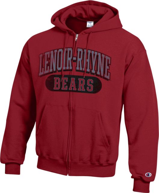 Lenoir-Rhyne University Full Zip Hooded Sweatshirt
