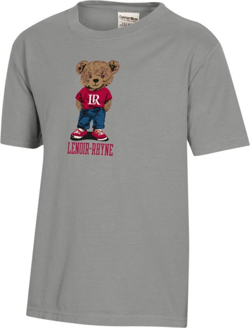 Lenoir-Rhyne University Bears Teddy Bear Youth Short Sleeve T-Shirt