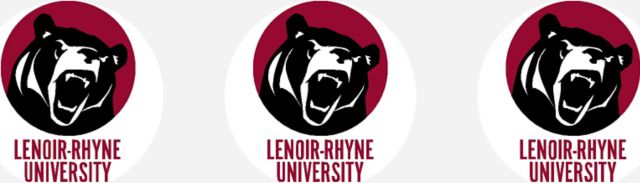 Lenoir-Rhyne University Bears Golf Balls - 3 Pack