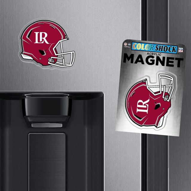 Lenoir-Rhyne University 7 in Helmet Magnet