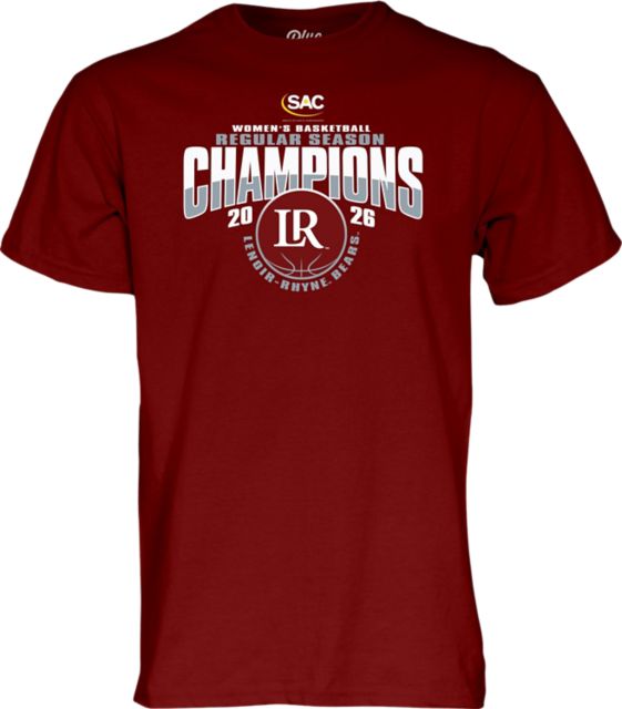 Lenoir-Rhyne University  Women’s Basketball 2026 Regular Season Champions T-Shirt