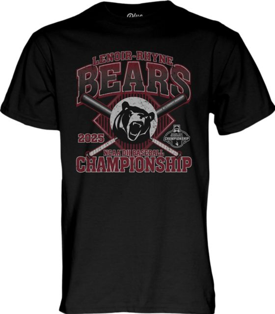 Lenoir-Rhyne University Baseball 2025 DII Championship Bound Short Sleeve T-Shirt